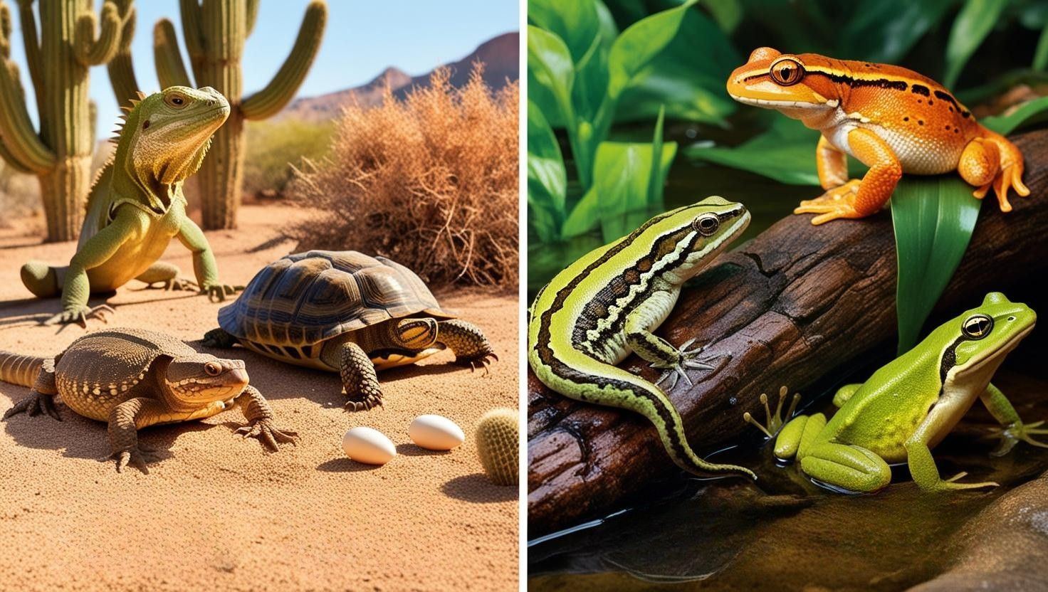 Czym się różnią gady od płazów?