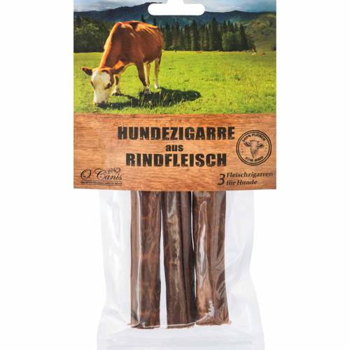 O'Canis Oryginalne cygara z wołowiny - 3szt. przysmak dla psa 73g