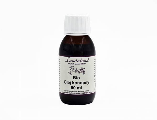 Lunderland organiczny olej konopny BIO 90 ml
