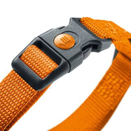 Komplet HUNTER London pomarańczowy, obroża + smycz Rozmiar L + smycz 200 cm / 15 mm