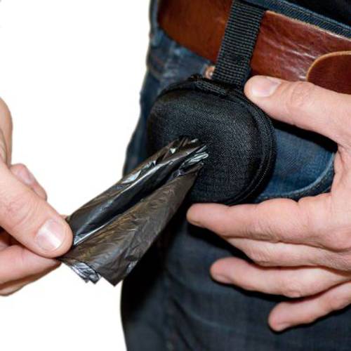 Serce pojemnik na worki na odchody 1 szt.