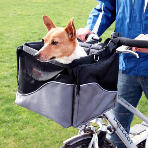 Trixie Friends on Tour de Luxe torba transportowa na rower Dł. x szer. x wys.: 41 x 26 x 26 cm