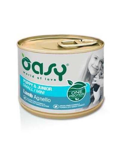 OASY Oneprotein Puppy Mini MIX smaków 6x200g