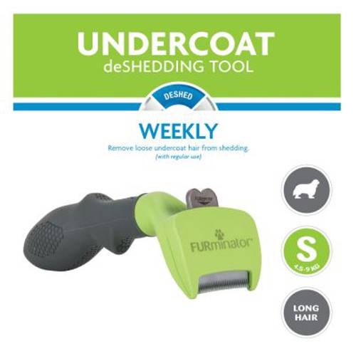 FURminator deShedding Tool do długiej sierści S Szerokość grzebienia 3,8 cm