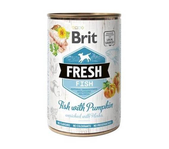 Brit Fresh Fish With Pumpkin Ryba 6x400g
