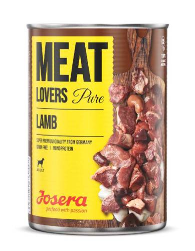 Josera Meatlovers Pure jagnięcina 6x400g