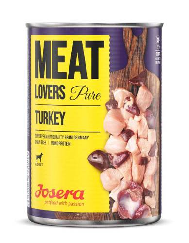 Josera Meatlovers Pure indyk 6x400g