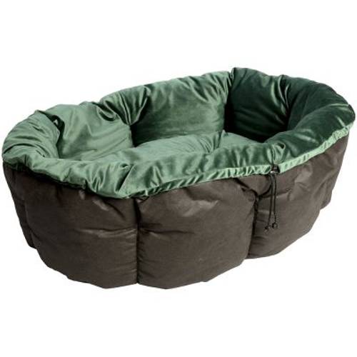 Poduszka Ferplast Sofà Samt, zielona do kosza Ferplast Siesta Deluxe Rozmiar 6: dł. x szer. x wys.: 73 x 55 x 27 cm