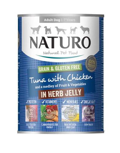 Naturo Grain Gluten Free Tuńczyk Kurczak 390g