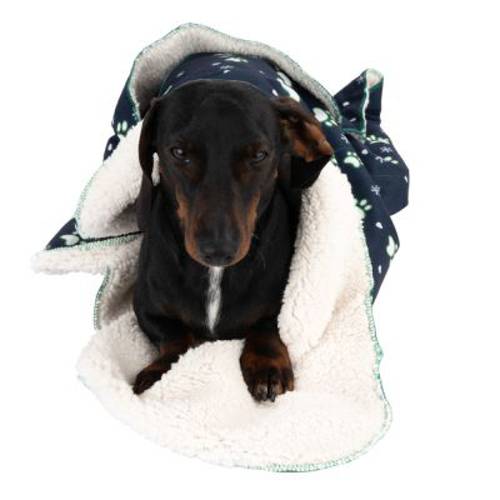 Kocyk Paw Prints Dł. x szer.: 100 x 70 cm