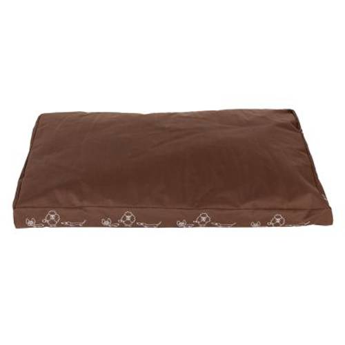 Poduszka dla psa Silhouette Dł. x szer. x wys.: 120 x 80 x 8 cm, czarna