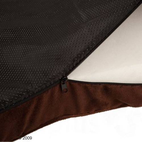 Ortopedyczny materac dla psa Wellness z imitacji zamszu Dł. x szer. x wys.: 120 x 90 x 6 cm