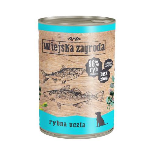 Wiejska zagroda rybna uczta 6x400g