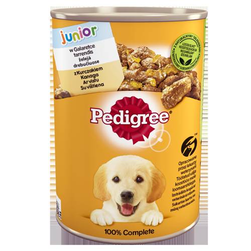 Pedigree Junior z kurczakiem 2x400g