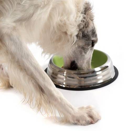 Miska ze stali nierdzewnej, zielona 470 ml, Ø 20 cm