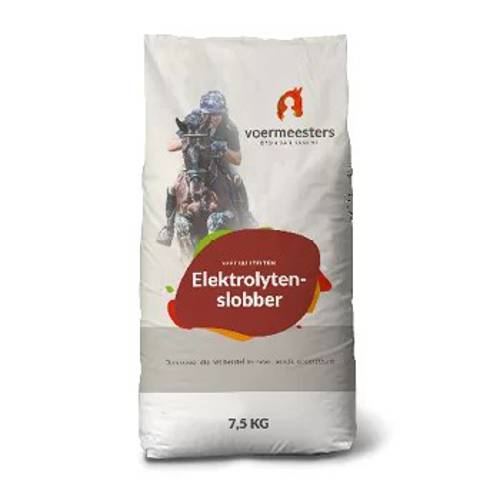 Electrolyten-slobber 7,5kg - elektrolity w meszu, dodatek dla koni - Voermeesters