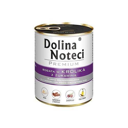 Dolina Noteci Premium Bogata w Królika z Żurawiną 6x800g