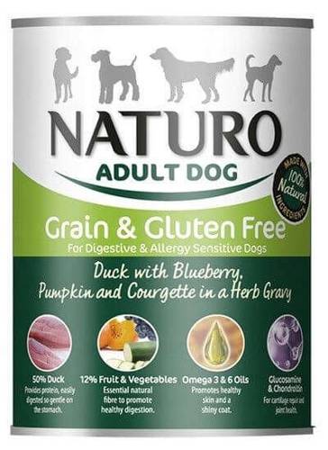 Naturo Grain Gluten Free kaczka w sosie 390