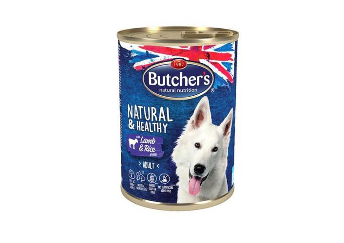 Butcher's Natural Healthy Dog jagnięcina  6x1200g