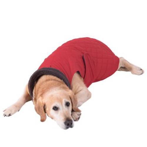 Pikowany płaszczyk dla psa Dł. grzbietu ok. 40 cm