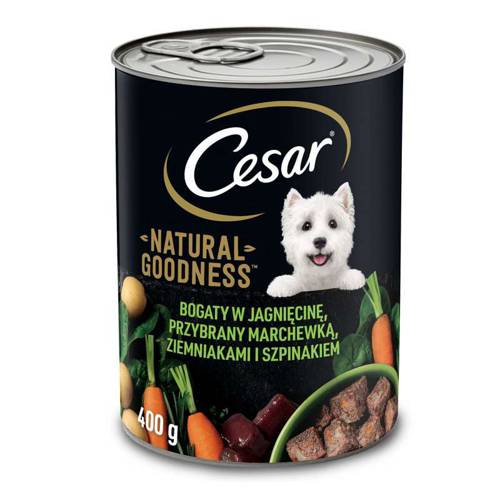 Cesar Natural Goodness Bogaty w Jagnięcinę 400g