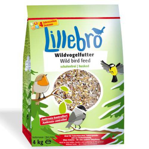 Lillebro Karma dla dzikich ptaków niezawierająca łusek 12 kg