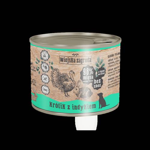 Wiejska zagroda mokra karma MIX dla psa 12x200g