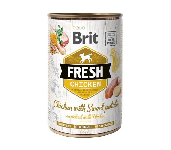 Brit Fresh MIX samów dla psa 18x400g