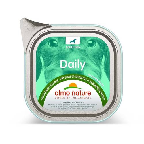 Almo Nature Daily z indykiem i cukinią 100g