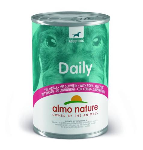 Almo Nature Daily z wieprzowiną 400g