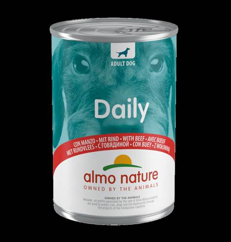 Almo Nature Daily z wołowiną 400g