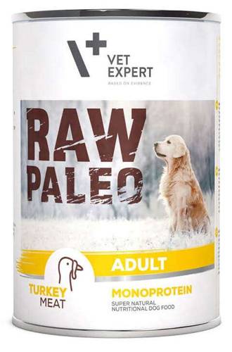 Vet Expert Raw Paleo Adult z indykiem 400g