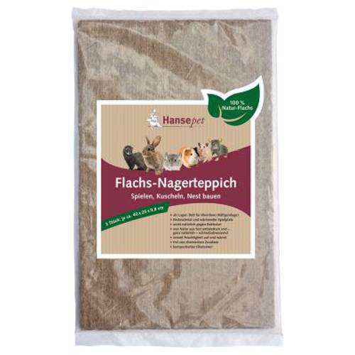 Mata dla gryzoni Hansepet 2 maty, 40 cm x 25 cm