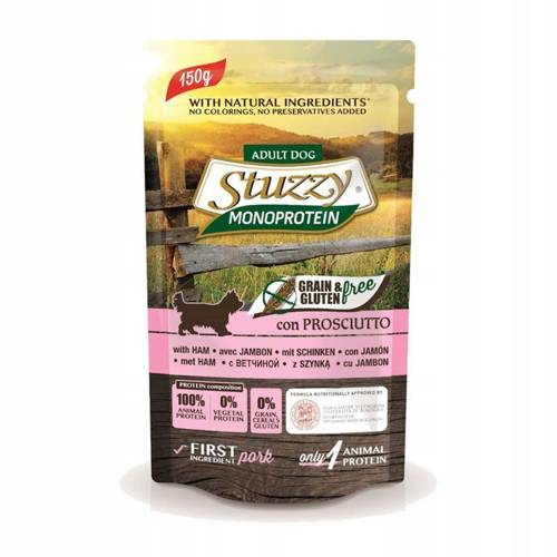 STUZZY MONOPROTEIN SZYNKA 150G