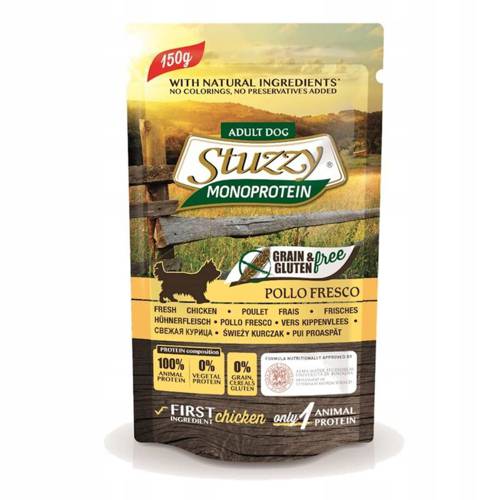 STUZZY MONOPROTEIN KURCZAK 150G