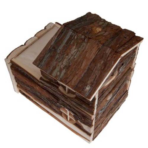 Dwupiętrowy domek dla gryzonia Dla świnki morskiej, dł. x szer. x wys: 30 x 20 x 30 cm