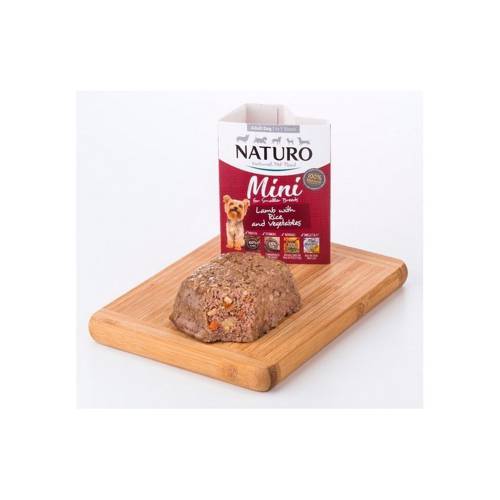 Naturo jagnięcina z ryżem i warzywami 150g