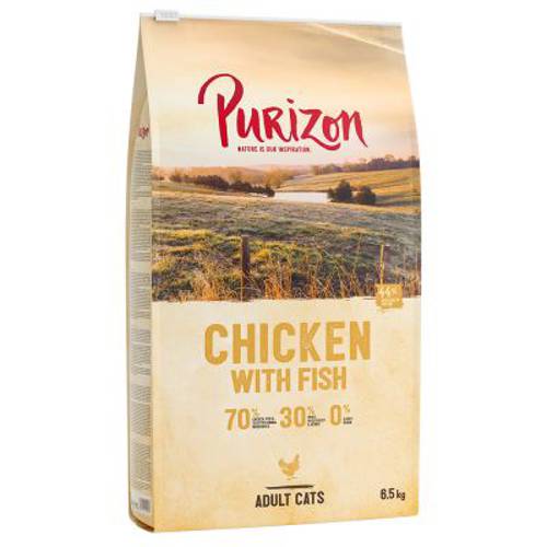 Purizon Adult dla kota, kurczak i ryba – bez zbóż 6,5 kg + 1,5 kg gratis!