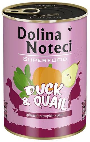 Dolina Noteci SuperFood Kaczka z Przepiórką 6x400g
