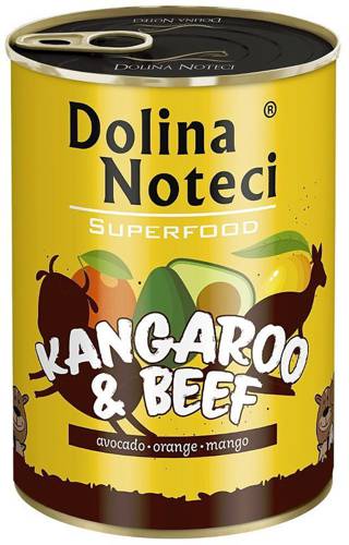 Dolina Noteci SuperFood Kangur i Wołowina 6x400g