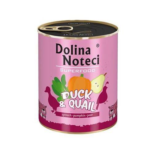 Dolina Noteci SuperFood Kaczka z Przepiórką 6x800g
