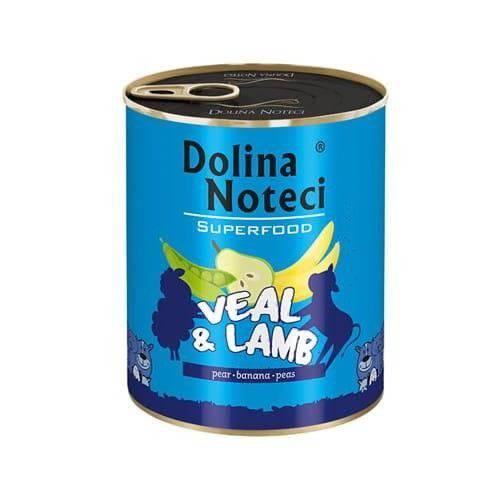 Dolina Noteci SuperFood Cielęcina i Jagnięcina 6x800g