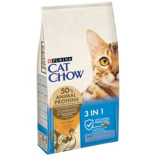 Purina Cat Chow Adult Special Care 3w1, indyk 15 kg