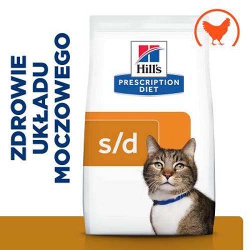 Hill's Prescription Diet s/d Urinary Care z kurczakiem 1,5 kg