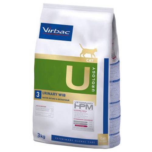 Virbac Veterinary HPM Cat Urology Water Intake & Behaviour U3 2 x 3 kg