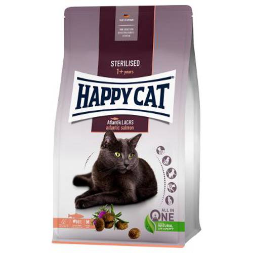 Happy Cat Supreme Sterilised, łosoś atlantycki 2 x 10 kg