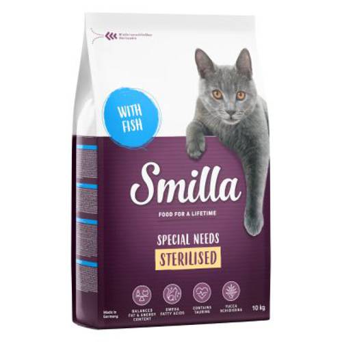 Smilla Adult Sterilised, ryba 10 kg