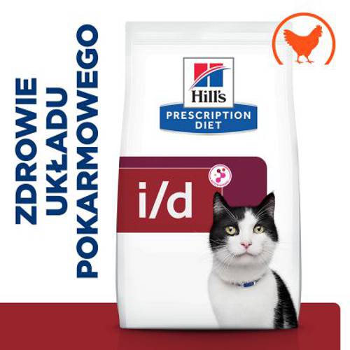 Hill's Prescription Diet i/d Digestive Care z kurczakiem 2 x 8 kg