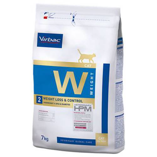 Virbac Veterinary HPM Cat Weight Loss and Control W2 7 kg
