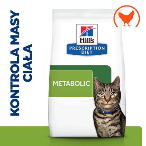 Hill's Prescription Diet Metabolic z kurczakiem - redukcja wagi 12 kg